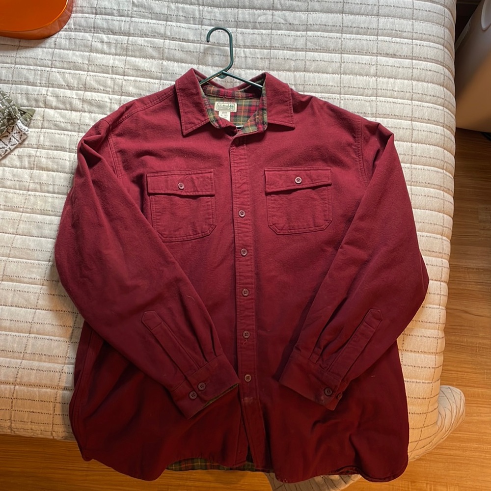 vintage LL Bean button up